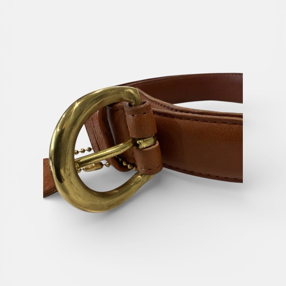 Coach Belt M Brittish Tan - Picture 4 of 7